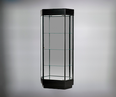 Vitrina Hexagonal
