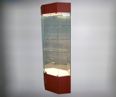 Vitrina Hexagonal